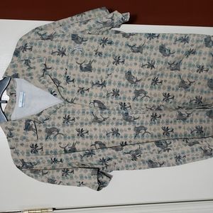 S/P MENS Columbia  performance fishing button up shoet sleeve shirt.